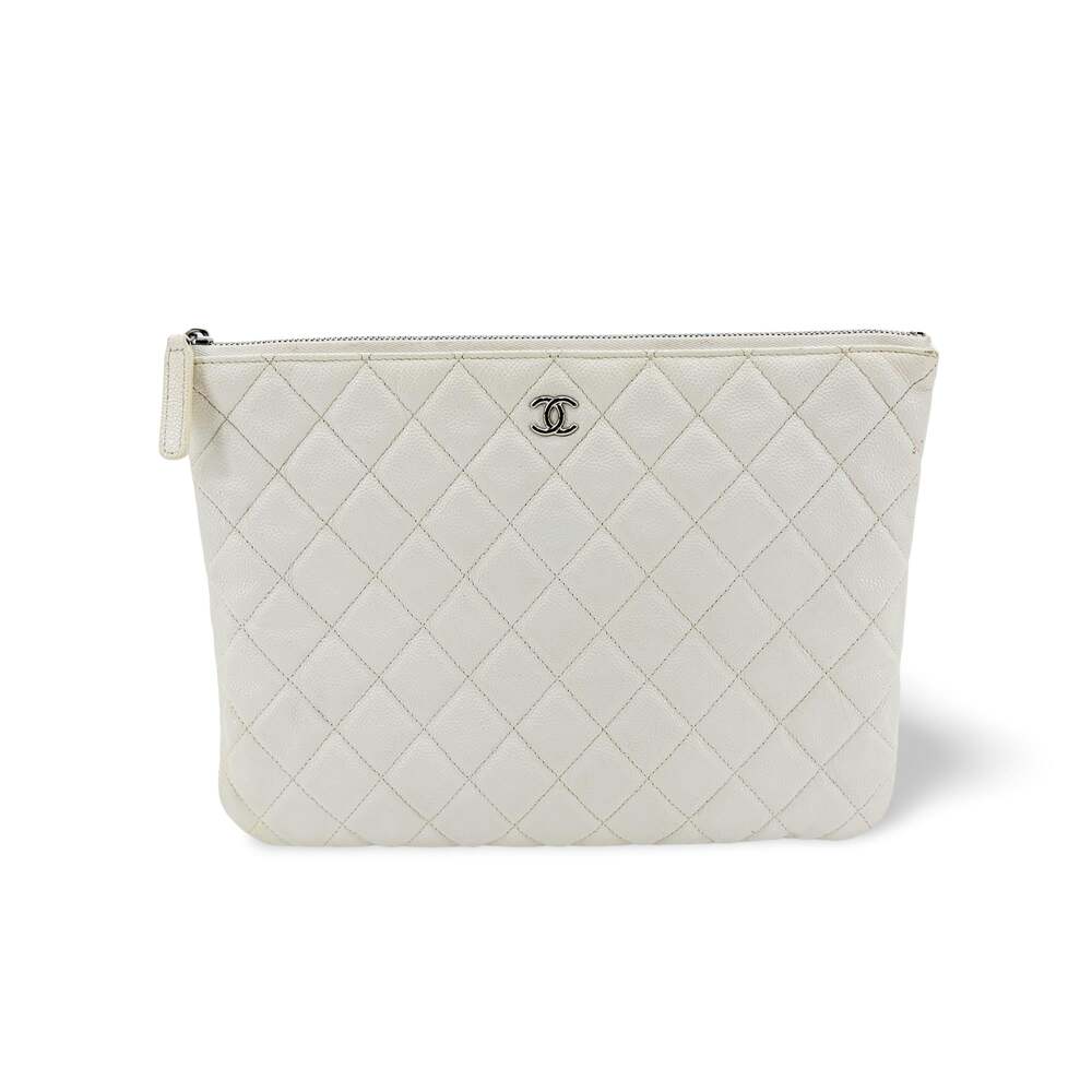 Chanel Classic Large Pouch Grained #357422F50B
